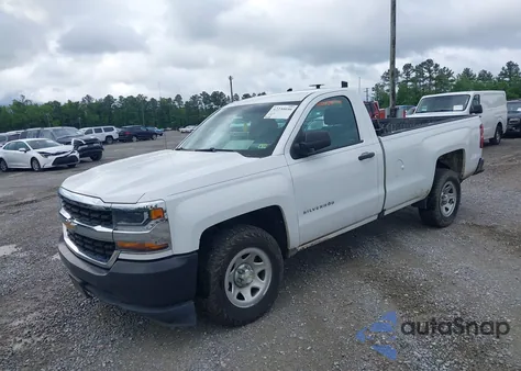 2018 Chevrolet Silverado 1500 Wt from USA, damaged, VIN 1GCNCNEH8JZ368433